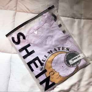 Lilac Croptop Soulmates SHEIN Wear